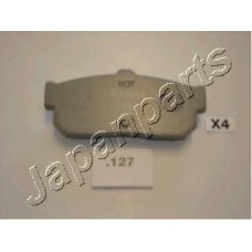 PP-127AF JAPANPARTS Комплект тормозных колодок, дисковый тормоз