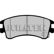 JCP1619 JURATEK Комплект тормозных колодок, дисковый тормоз