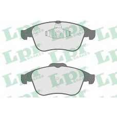05P1534 LPR Комплект тормозных колодок, дисковый тормоз