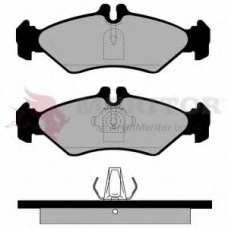 MDP1039 MERITOR Комплект тормозных колодок, дисковый тормоз