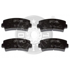 9138 OPTIMAL Комплект тормозных колодок, дисковый тормоз