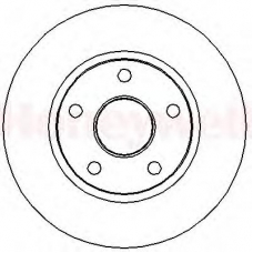 562365B BENDIX Тормозной диск