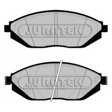 JCP8046 JURATEK Комплект тормозных колодок, дисковый тормоз