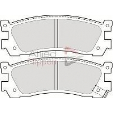 ADB3824 COMLINE Комплект тормозных колодок, дисковый тормоз