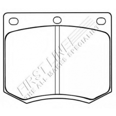 FBP1133 FIRST LINE Комплект тормозных колодок, дисковый тормоз