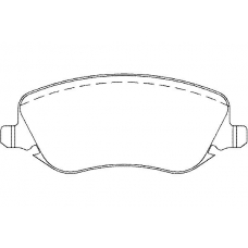 23761 188  1 4 TEXTAR Колодки тормозные