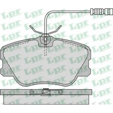 05P986 LPR Комплект тормозных колодок, дисковый тормоз