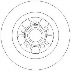 AC2605D AC Delco Тормозной диск