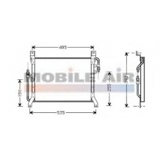 60275131 SCHLIECKMANN Конденсатор, кондиционер