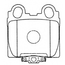 FP0771 FIT Комплект тормозных колодок, дисковый тормоз