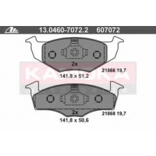 1012108 KAMOKA Комплект тормозных колодок, дисковый тормоз
