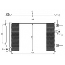 35942 NRF Конденсатор, кондиционер