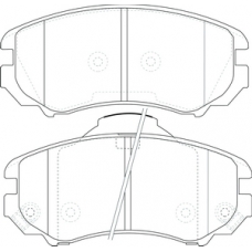 PN-0377 JNBK Колодки тормозные