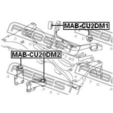MAB-CU20DM1 FEBEST Опора, дифференциал