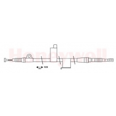 434372B BENDIX Трос, стояночная тормозная система