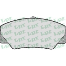 05P277 LPR Комплект тормозных колодок, дисковый тормоз