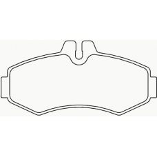MDB1967 MINTEX Комплект тормозных колодок, дисковый тормоз