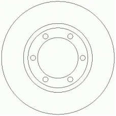 D2457 ROULUNDS Тормозной диск