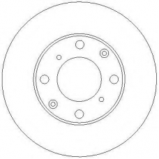 AC2195D AC Delco Тормозной диск