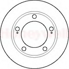 561424B BENDIX Тормозной диск