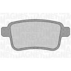 363916060660 MAGNETI MARELLI Комплект тормозных колодок, дисковый тормоз