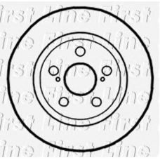 FBD1884 FIRST LINE Тормозной диск