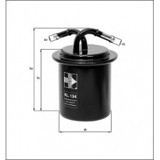 09631599 KNECHT Фильтр топливный