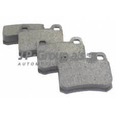 1363700110 Jp Group Комплект тормозных колодок, дисковый тормоз