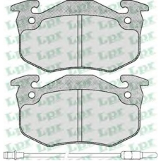 05P230 LPR Комплект тормозных колодок, дисковый тормоз