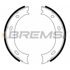 GF0306 BREMSI Комплект тормозных колодок, стояночная тормозная с