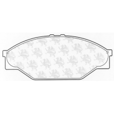 BP749 QH Benelux Комплект тормозных колодок, дисковый тормоз