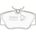 ADB0360 COMLINE Комплект тормозных колодок, дисковый тормоз