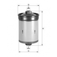 XB117 UNIFLUX FILTERS Топливный фильтр