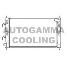 107229 AUTOGAMMA Радиатор, охлаждение двигателя