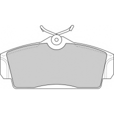 DBP331096 DURON Комплект тормозных колодок, дисковый тормоз