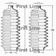 FSG3246 FIRST LINE Пыльник, рулевое управление