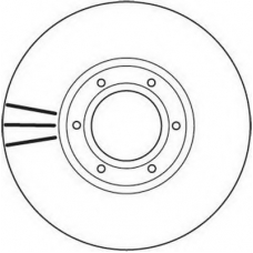 562105BC BENDIX Тормозной диск