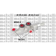 05-0662 METELLI Главный тормозной цилиндр