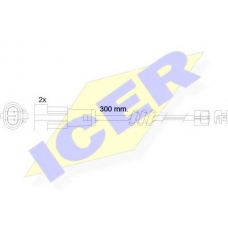 610470 E C ICER Сигнализатор, износ тормозных колодок