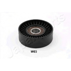RP-W03 JAPANPARTS Паразитный / ведущий ролик, поликлиновой ремень