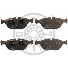 10082 OPTIMAL Комплект тормозных колодок, дисковый тормоз