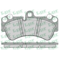 05P1226 LPR Комплект тормозных колодок, дисковый тормоз