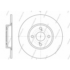 T331A35 NPS Тормозной диск