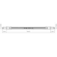VBH325 MOTAQUIP Тормозной шланг