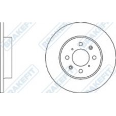 DK6075 APEC Тормозной диск
