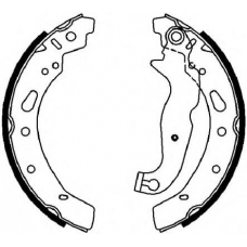 FSB4018 FERODO Комплект тормозных колодок