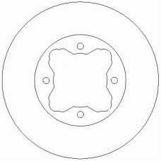 D2319 ROULUNDS Тормозной диск