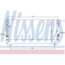 94184 NISSENS Конденсатор, кондиционер