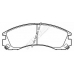 FBP3186 FIRST LINE Комплект тормозных колодок, дисковый тормоз