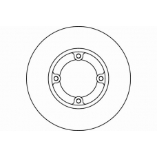 MDC1459 MINTEX Тормозной диск
